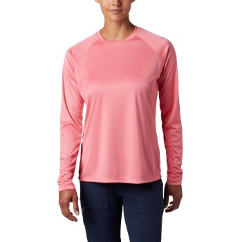 Dámské Mikiny Columbia PFG Tidal II Long Sleeve Bílé GDYSAP796